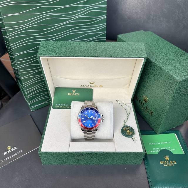 Rolex Oyster Perpetual GMT-Master II watch in Oystersteel 40mm, with commemorati