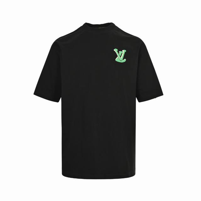 Louis Vuitton 25Ss Short-sleeved T-shirt with colorful letters and logo print on