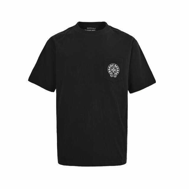 Chrome Hearts Chrome Hearts Pocket Horseshoe Back Sanskrit Letters Printed Short