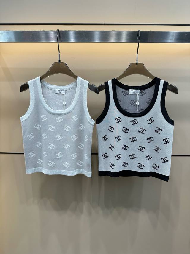 Chanel Chanel Chanel Double C Jacquard Knitted Vest Style No.: 25670106728 Color