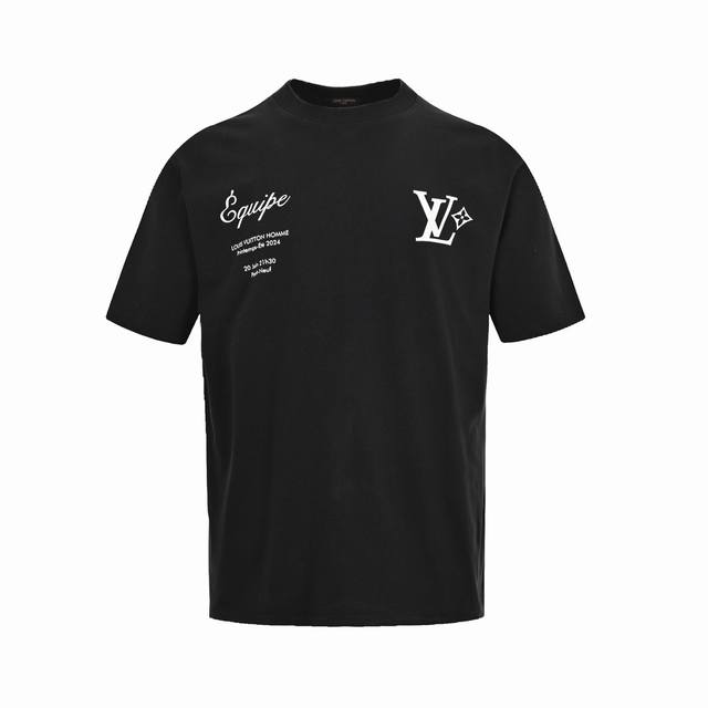 Louis Vuitton 24Ss Pharrell joint employee short sleeves The fabric is made of 2