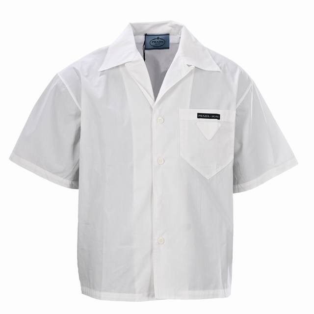 Prada Prada Prd pocket logo short-sleeved shirt Authentic product purchased for