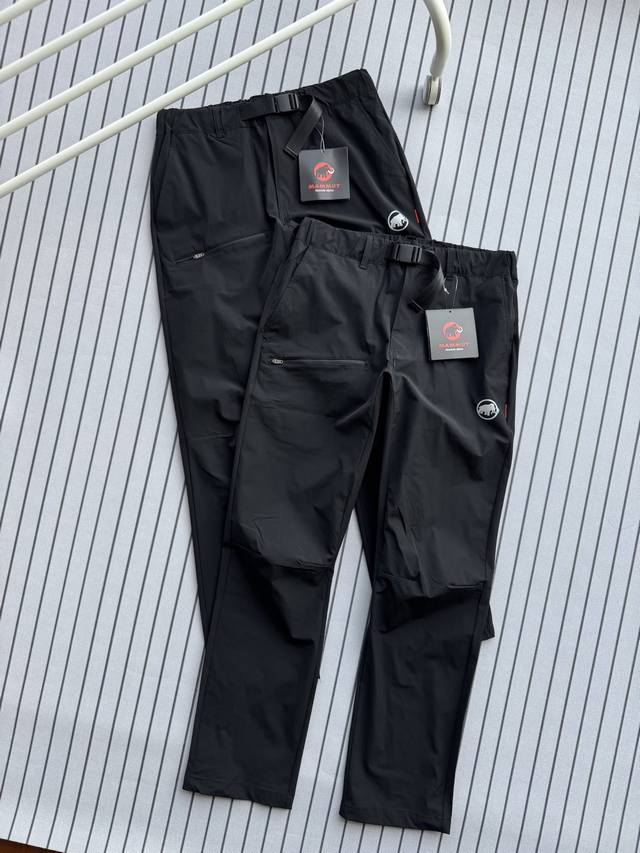 Mammut men's lightweight outdoor trousers Technology fabric: Made of highly elas