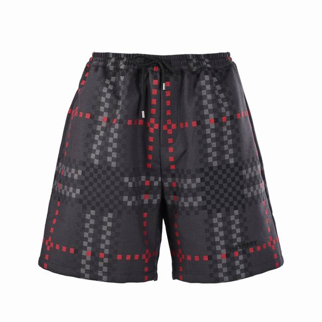 Burberry Bbr pixel check wool blend Harrington shorts Original 7 Purchased from
