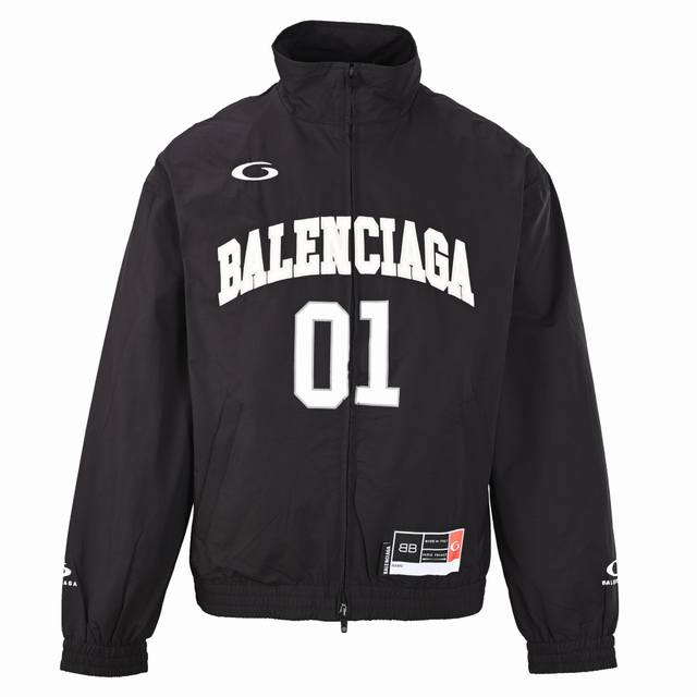 BalenciagaBlcg Manchester United football sports jacket Made of 50% cotton + 50%