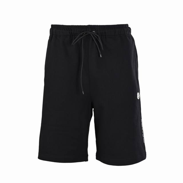 Moncler Mc x Fujiwara Hiroshi co-branded badge shorts Made of 100% cotton, the c
