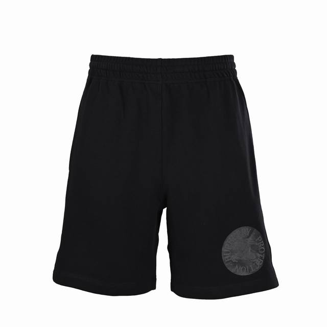 Burberry Bbr Equestrian Knight Seal Shorts Made of lightweight cotton fabric, hi