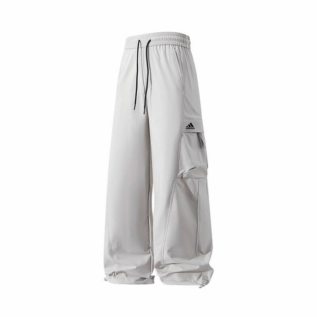 for Adidas overseas official website four colors unisex thin ice silk trousers