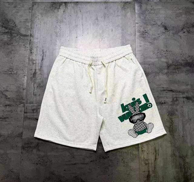Lv all-match casual sports couple shorts The fabric is made of sports air layer