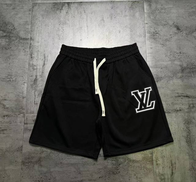 Lv all-match casual sports couple shorts The fabric is made of sports air layer