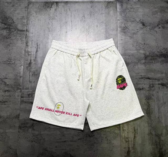 Ape head all-match casual sports couple shorts The fabric is made of sports air