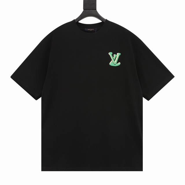 Louisviutton Louis Vuitton Lv back colorful letter logo printed short-sleeved T-