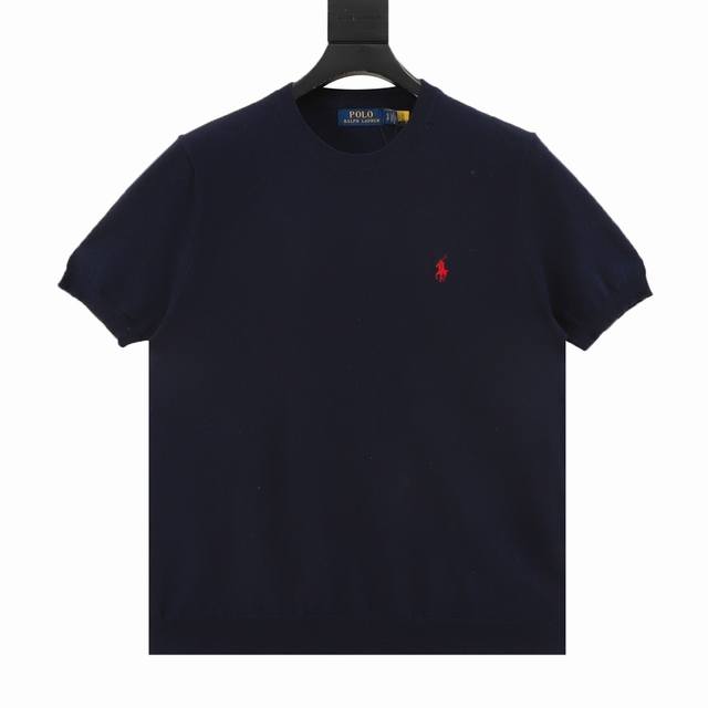 Ralph Lauren Ralph Lauren knitted pony embroidered short sleeves Classic cotton