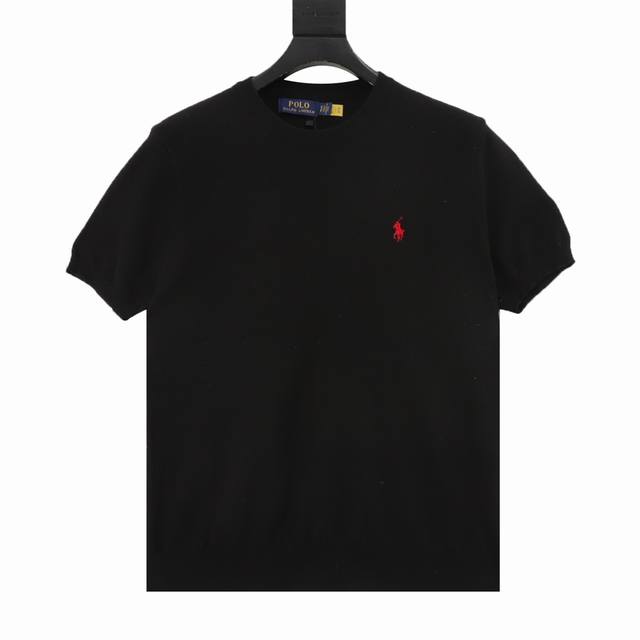 Ralph Lauren Ralph Lauren knitted pony embroidered short sleeves Classic cotton