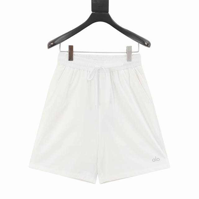 Alo Sweat-Absorbent Series Logo Sports Shorts Sports enthusiasts, please take no