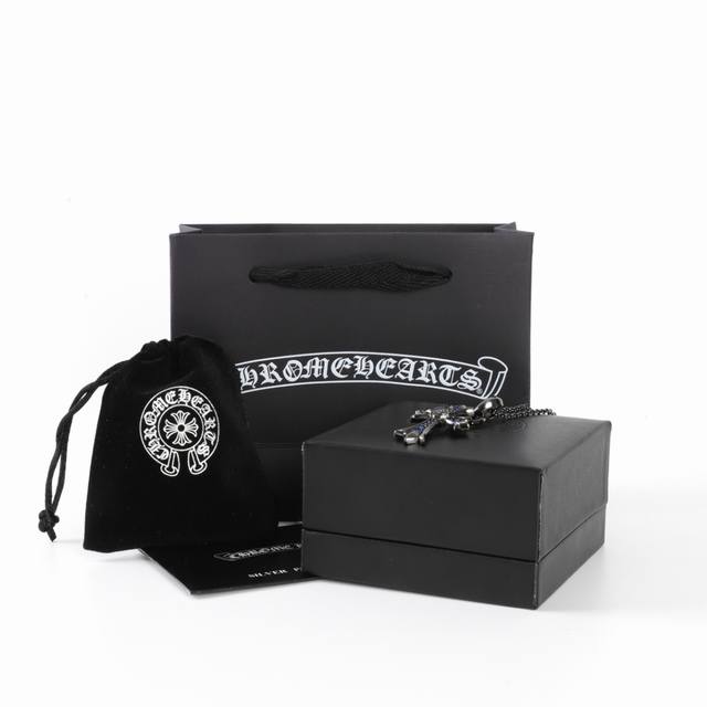 Chromehearts Chrome Hearts Cross Pendant Necklace Restore the quality of the cab