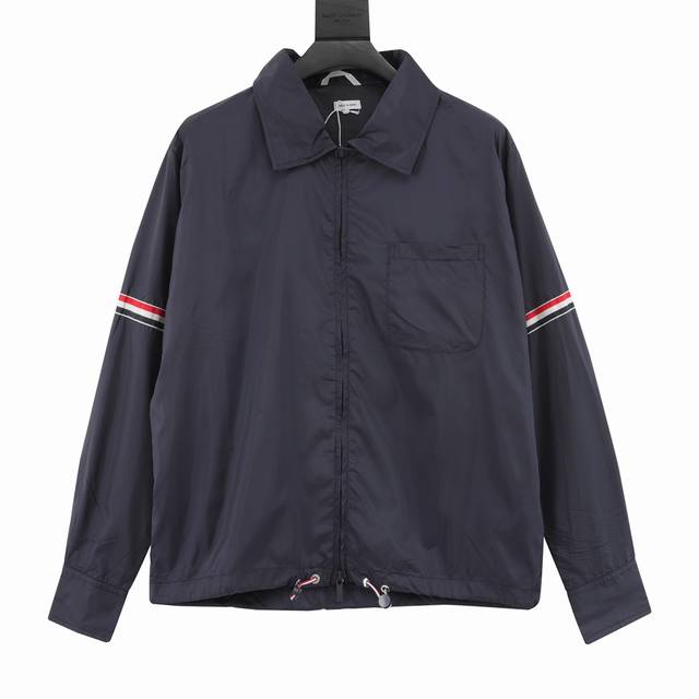 Thom Browne Tb double sleeve webbing sun protection jacket Original hardware fab
