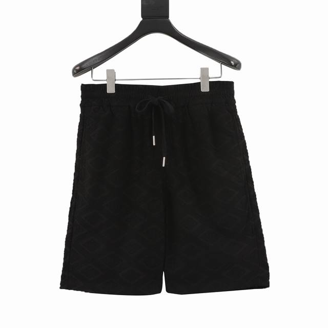 Givenchy Givenchy full print 4G grid diamond jacquard shorts fabric is made of a