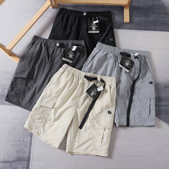 for Kolon Sport flap multi-pocket loose water-repellent and dirt-resistant shor