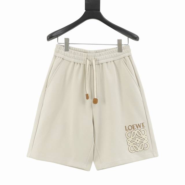 Loewe 25Ss Towel Embroidered Logo Shorts Loewe's new shorts reshape the classics