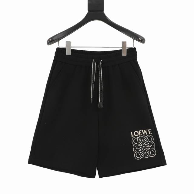 Loewe 25Ss Towel Embroidered Logo Shorts Loewe's new shorts reshape the classics