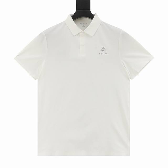 Kailas Polo shirt with luminous chest logoTechnological quick-drying fabric, ful