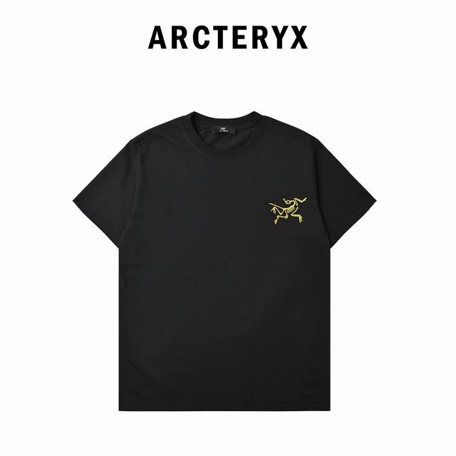 Arcteryx Arc'teryx 25Ss new gold gradient logo bird front and back printed short