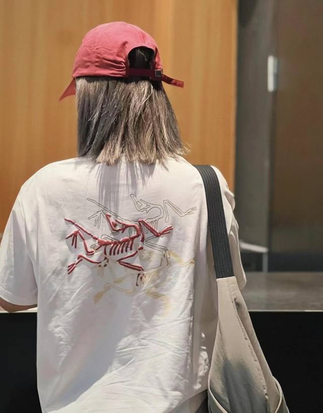 New arrival! The hottest item of the year! Arc'teryx tricolor bird logo embosse