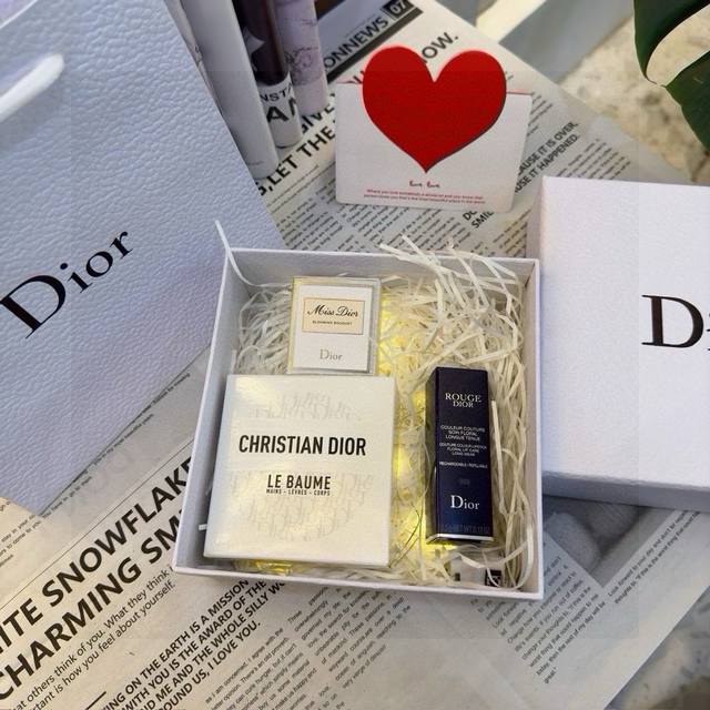 Dior All-purpose Cream Velvet 999 Sweetheart Gift Box Haute Couture Gift Box Con