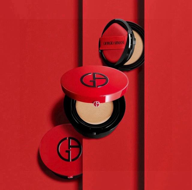 Armani Red Cushion 3# High version with handbag Armani Red Cushion 3# color Arm