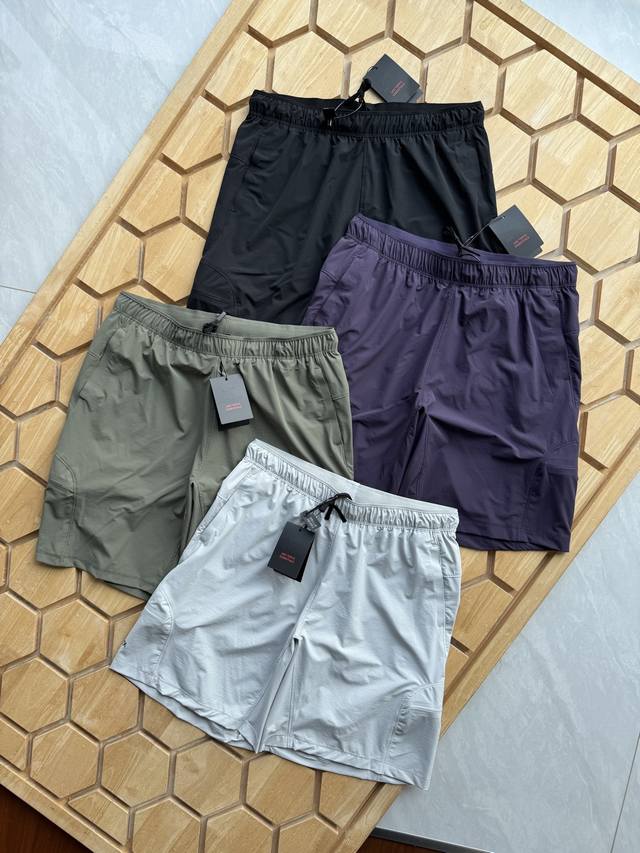 for Arc'teryx Summer Outdoor Elastic Pockets Taped Quick-Drying Shorts! In the