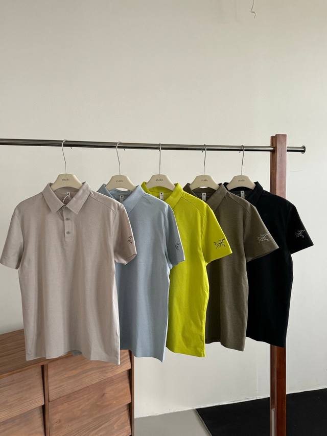 for Arc'teryx 2025 Men's Casual Breathable Polo Shirt Using new fabrics, it is