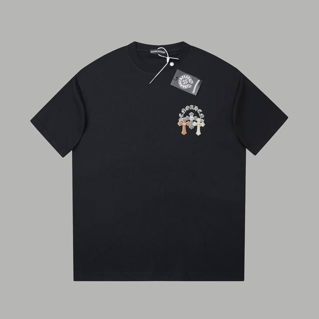 Top version Ch*Ome Hearte 25Ss early spring new Chrome Hearts cloth foaming prin