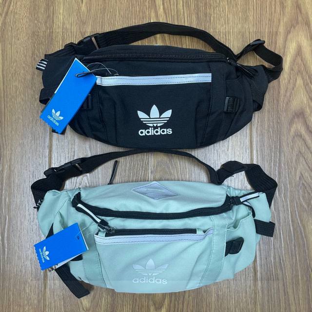 Adidas Adidas clover 3M reflective strip multifunctional sports leisure waist ba