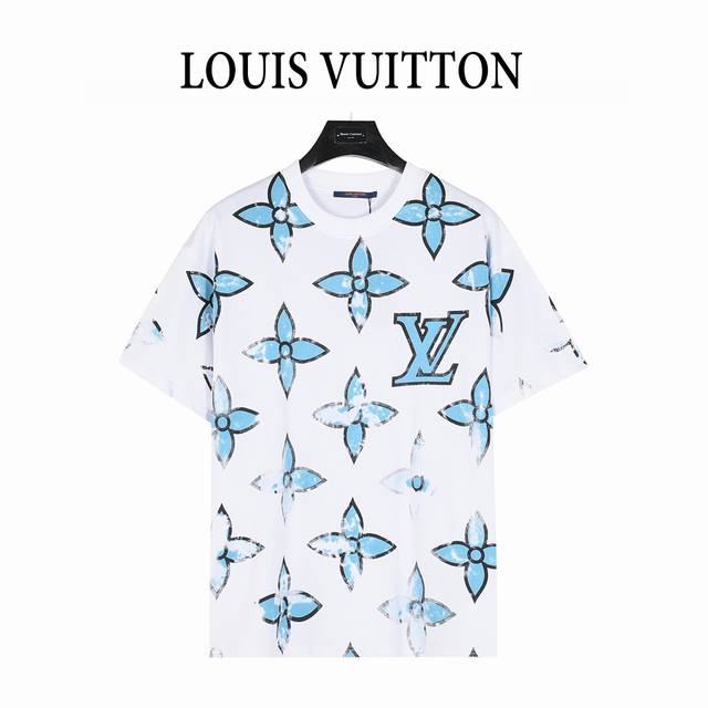 Louisvuitton Louis Vuitton 25Ss full print old flower four-leaf clover rendering