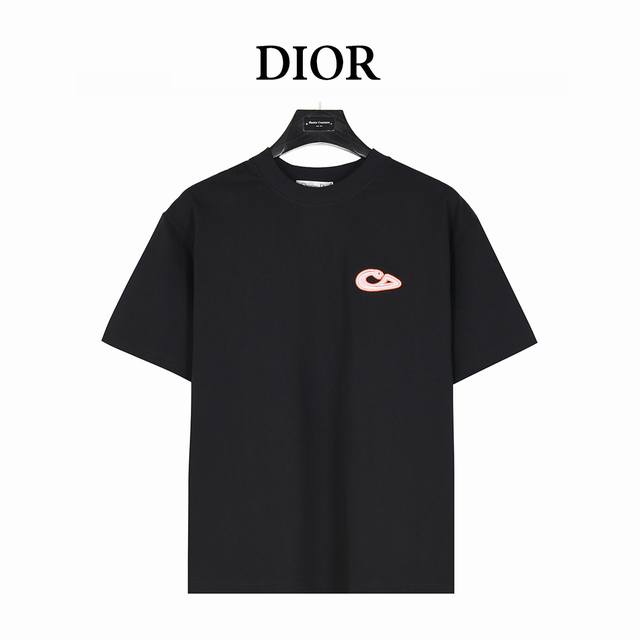 Dior 25Ss Year of the Snake Limited Edition Tatami Embroidery Short Sleeve T-shi