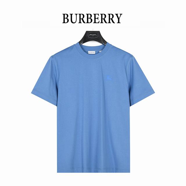 Burberry 25Ss Short-sleeved T-shirt with circle warhorse foam print on the back