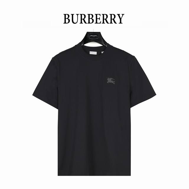Burberry 25Ss Short-sleeved T-shirt with circle warhorse foam print on the back