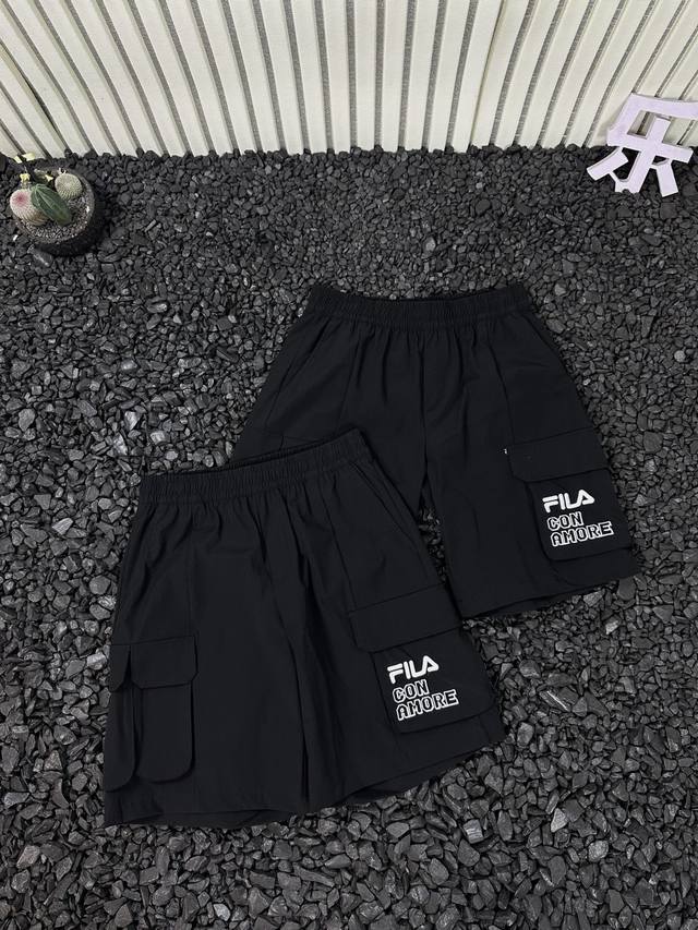 Fila Summer New Originale Series Letter Embroidery Solid Color Daily Trend All-