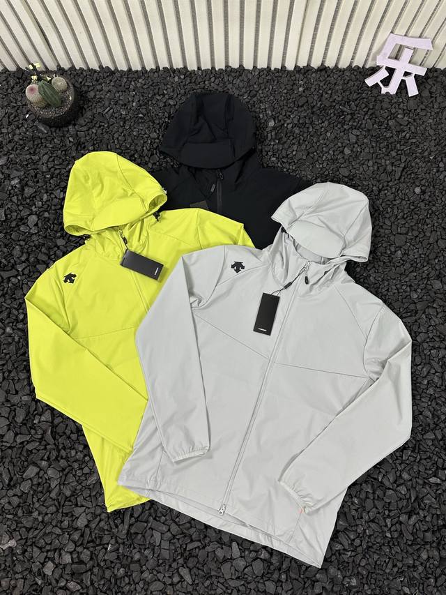 Descente summer new three-color logo printing, laminating, mountaineering, quick