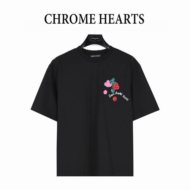 Chromehearts Chromehearts 25Ss Valentine's Day patch embroidery graffiti short-s