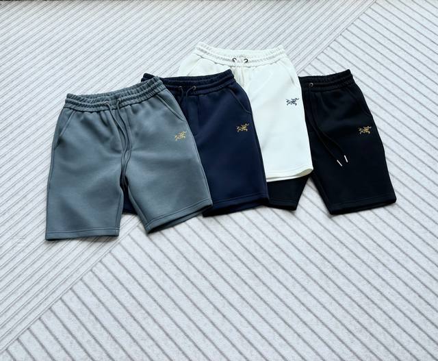 25Ss Arc'Ter*X classic versatile casual, elastic waist drawstring shorts trouser