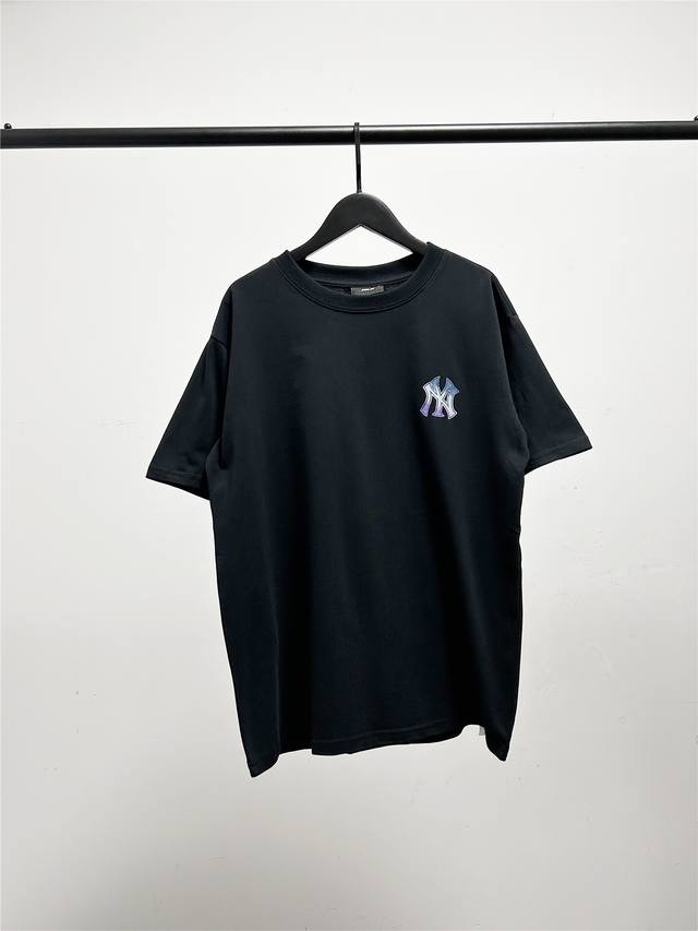 Mlb new style colorful big letter short-sleeved T-shirt in the cabinet! Three co