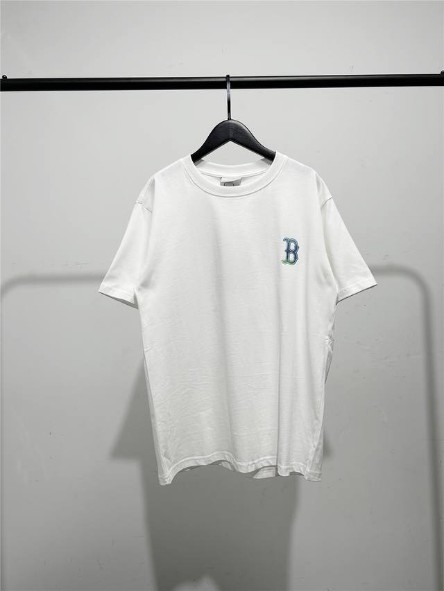 Mlb new style colorful big letter short-sleeved T-shirt in the cabinet! Three co