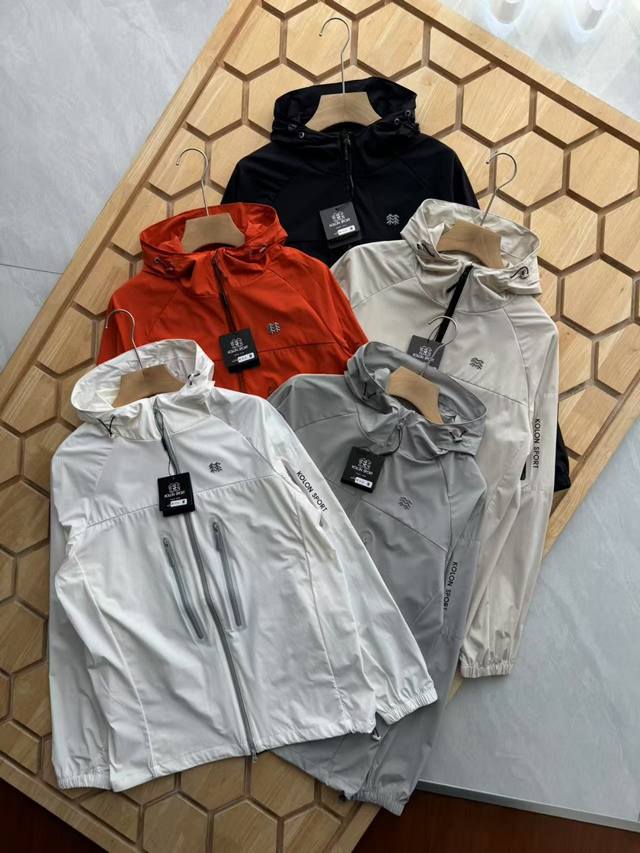 New arrival Kolon Sport 2025 new summer sun protection clothing skin clothing, c