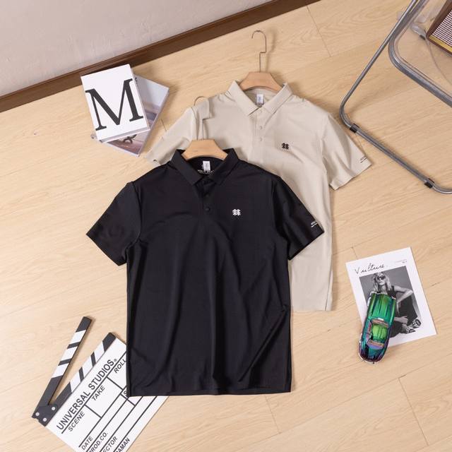 New 2025 new Kolon Sport summer cool breathable casual business short-sleeved P