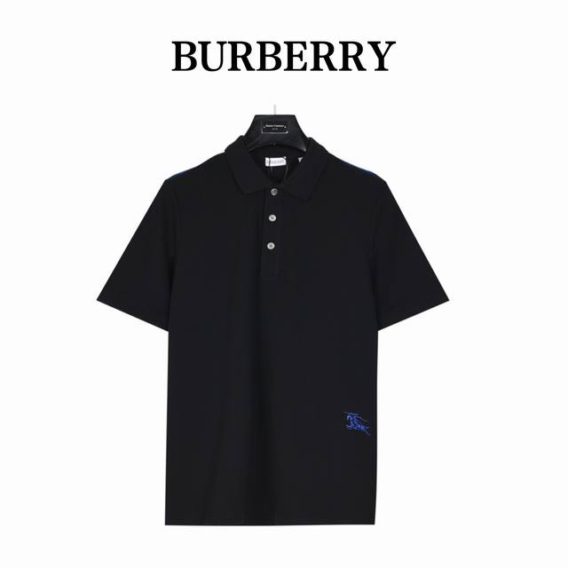 Burberry Burberry side line hem warhorse Polo short sleeves Made of % cotton dou
