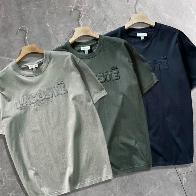 High quality Lacoste French Crocodile Men's Official Website New Casual Cotton