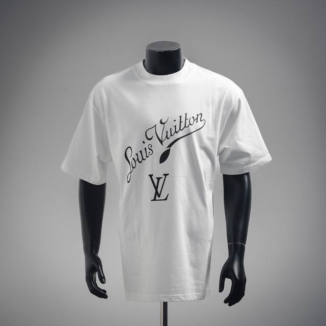 Louis Vuitton Louis Vuitton 25Ss Signature Logo Printed Short Sleeve T-shirt Siz