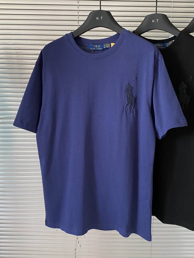 New Ralph Lauren 25Ss simultaneously launched a one-color horse embroidery roun